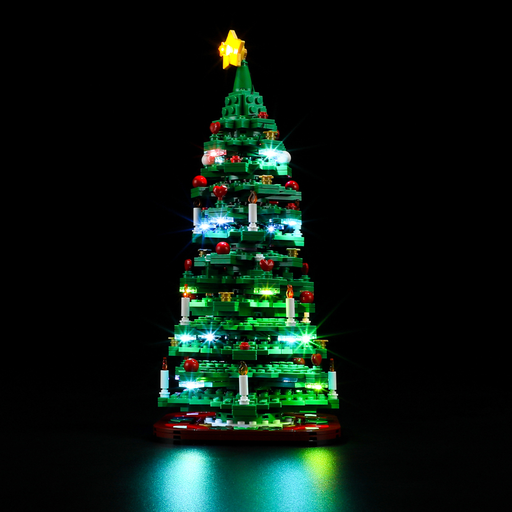 【Light Sets】Bricks LED Lighting 40573 Creator Seasonal Christmas Tree