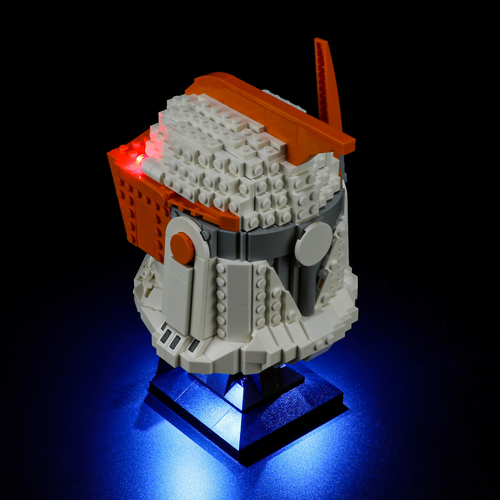 【Light Sets】Bricks LED Lighting 75350 Movie & Game Star Wars Clone Commander Cody Helmet