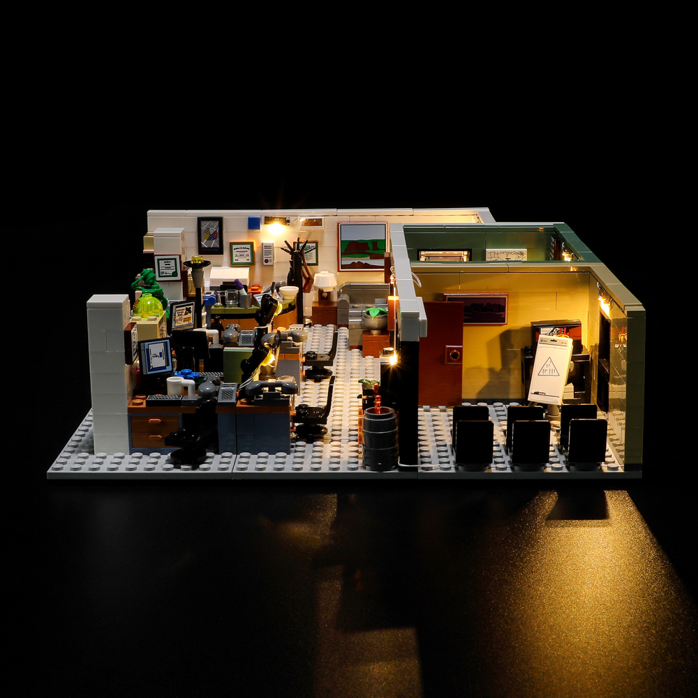 【Light Sets】Bricks LED Lighting 21336 Ideas The Offiice