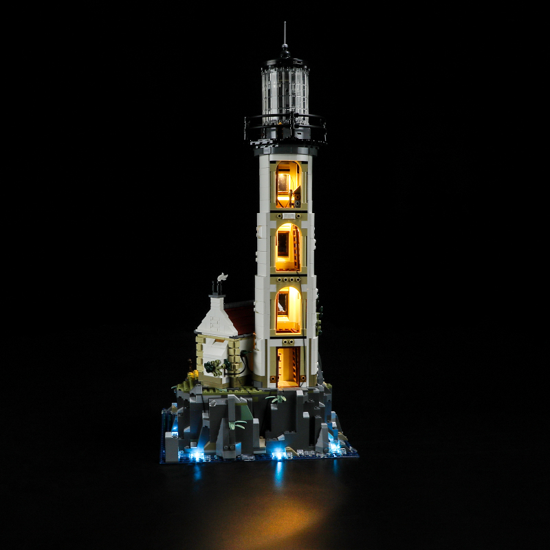 【Light Sets】Bricks LED Lighting 21335 Ideas Motorised Lighthouse