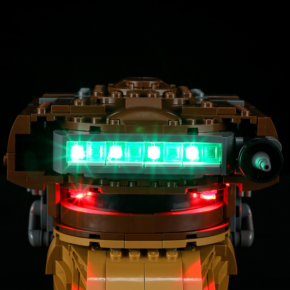【Light Sets】Bricks LED Lighting 75351 Movie & Game Star Wars Princess Leia (Boushh) Helmet