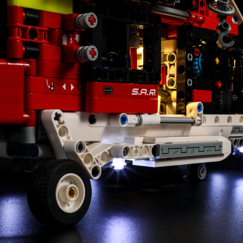 【Light Sets】Bricks LED Lighting 42145 Technical Technic Airbus H175 Rescue Helicopter