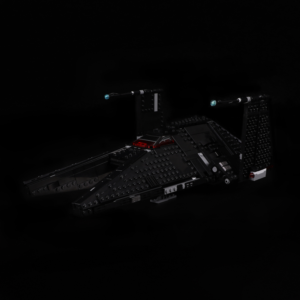 【Light Sets】Bricks LED Lighting 75336 Movie & Game Star Wars Inquisitor Transport Scythe