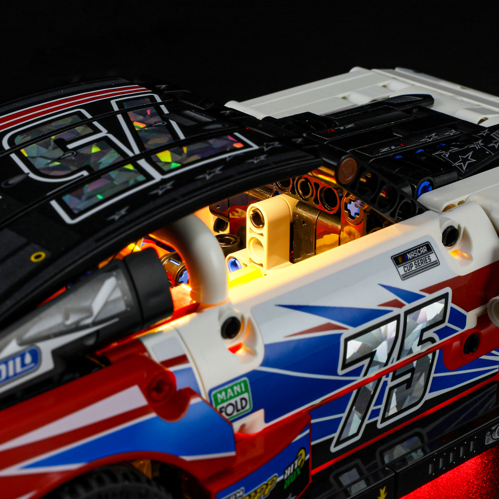 【Light Sets】Bricks LED Lighting 42153 Technical Technic NASCAR Next Gen Chevrolet Camaro ZL1