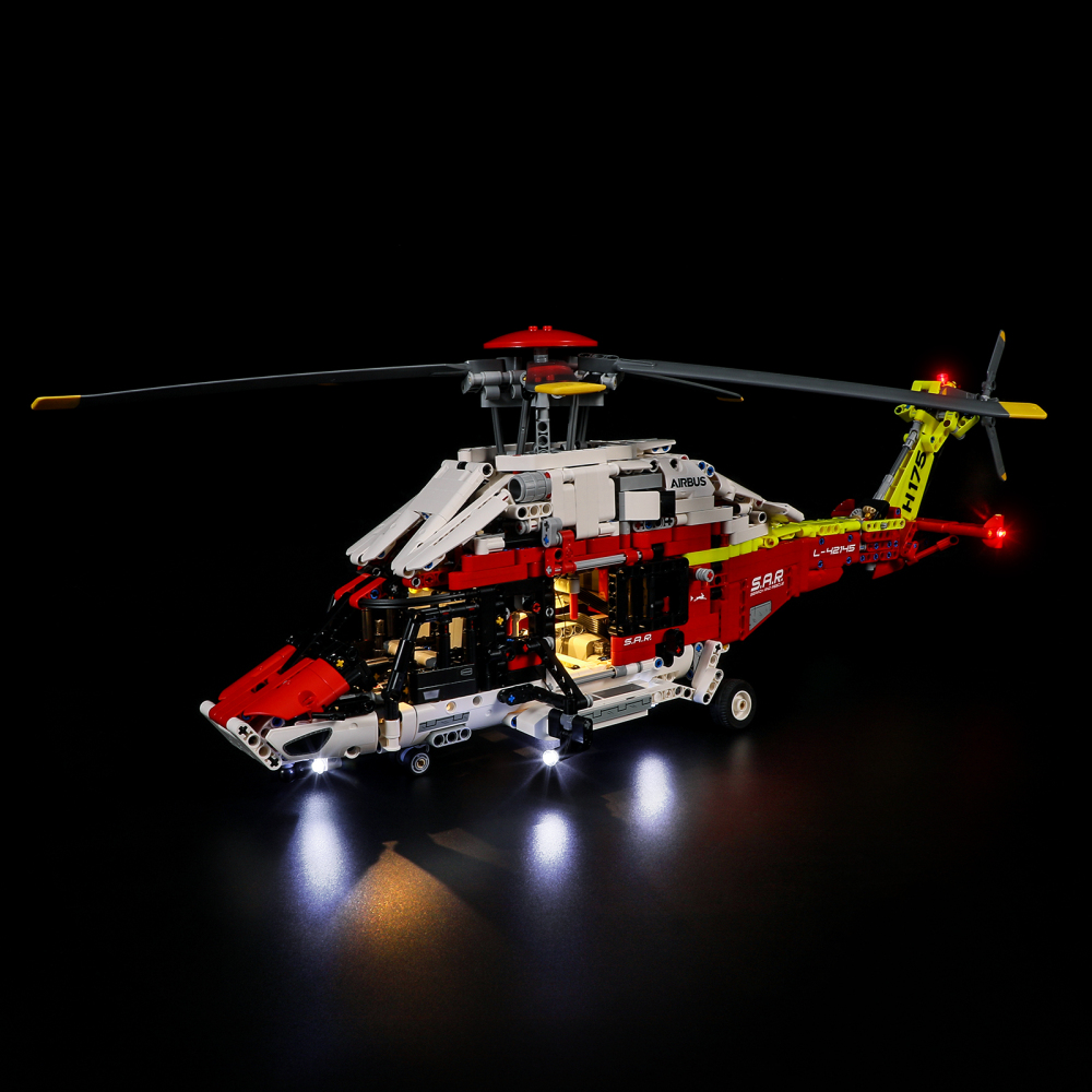 【Light Sets】Bricks LED Lighting 42145 Technical Technic Airbus H175 Rescue Helicopter