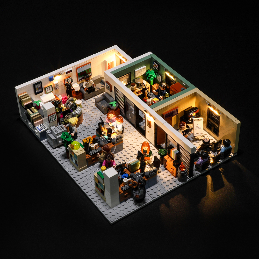 【Light Sets】Bricks LED Lighting 21336 Ideas The Offiice
