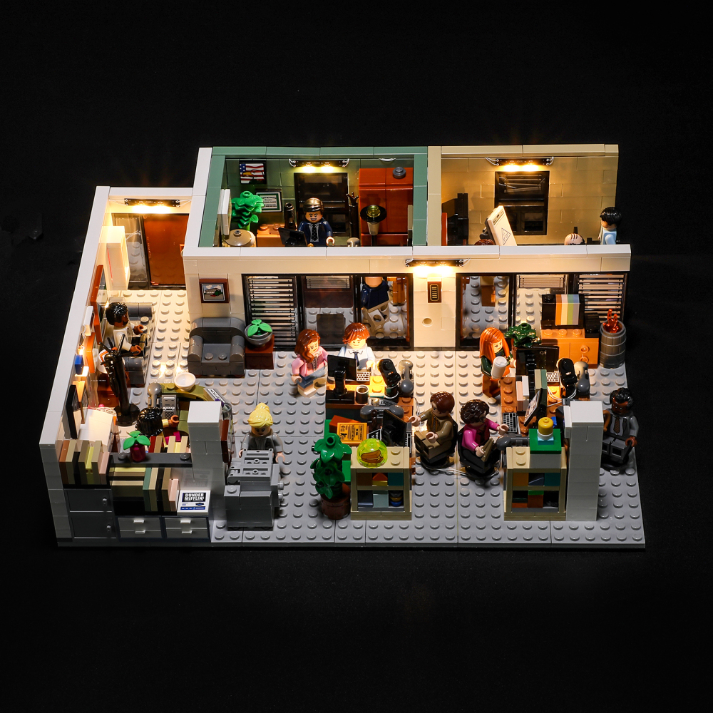 【Light Sets】Bricks LED Lighting 21336 Ideas The Offiice