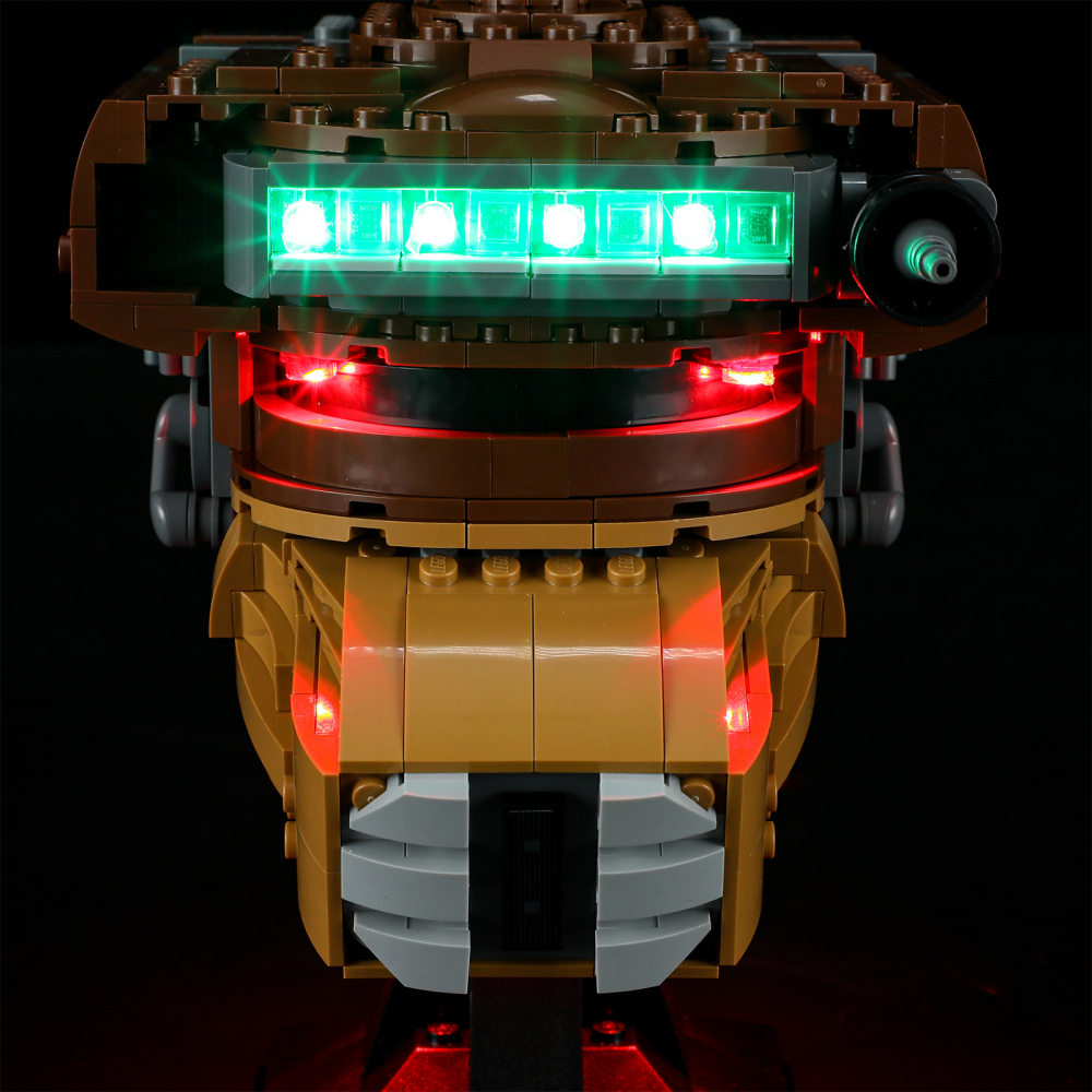 【Light Sets】Bricks LED Lighting 75351 Movie & Game Star Wars Princess Leia (Boushh) Helmet