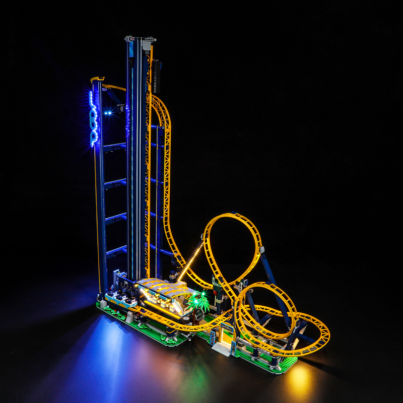 【Light Sets】Bricks LED Lighting 10303 Creator Expert Fairground Loop Coaster
