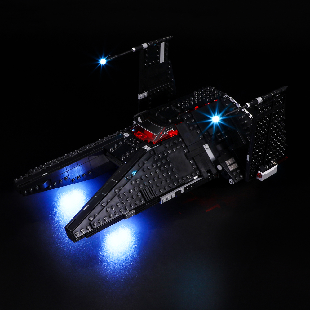 【Light Sets】Bricks LED Lighting 75336 Movie & Game Star Wars Inquisitor Transport Scythe