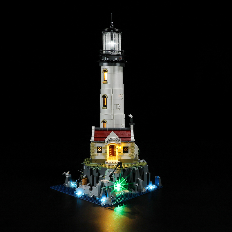 【Light Sets】Bricks LED Lighting 21335 Ideas Motorised Lighthouse