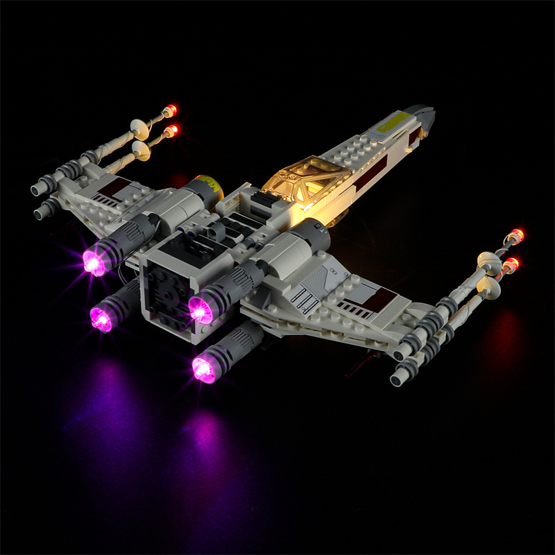 【Light Sets】Bricks LED Lighting 75351 Movie & Game Star Wars Luke Skywalker's X-wing Fighter