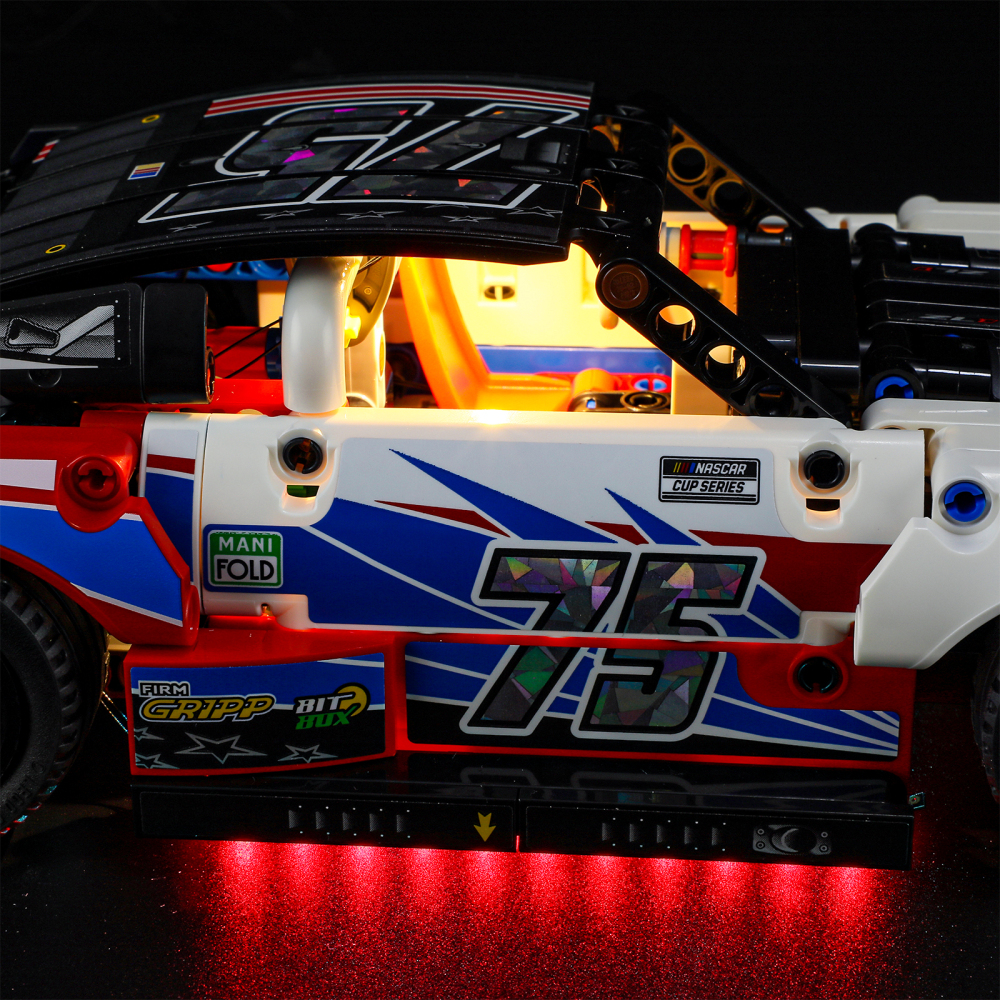 【Light Sets】Bricks LED Lighting 42153 Technical Technic NASCAR Next Gen Chevrolet Camaro ZL1