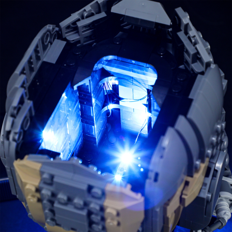 【Light Sets】Bricks LED Lighting 76251 Suoer heroes Marvel Star-Lord's Helmet