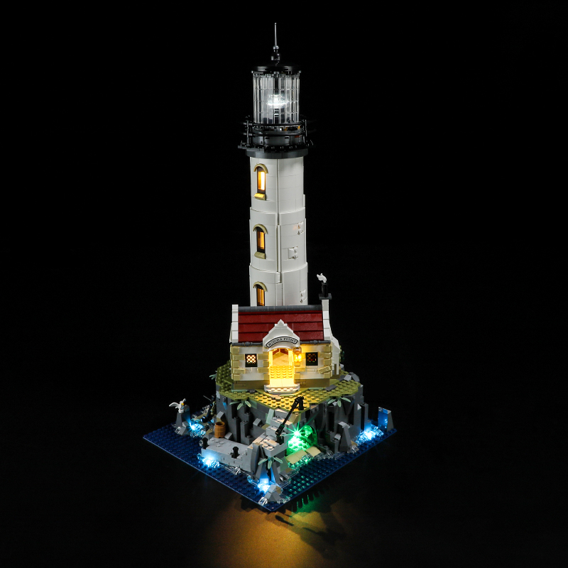 【Light Sets】Bricks LED Lighting 21335 Ideas Motorised Lighthouse