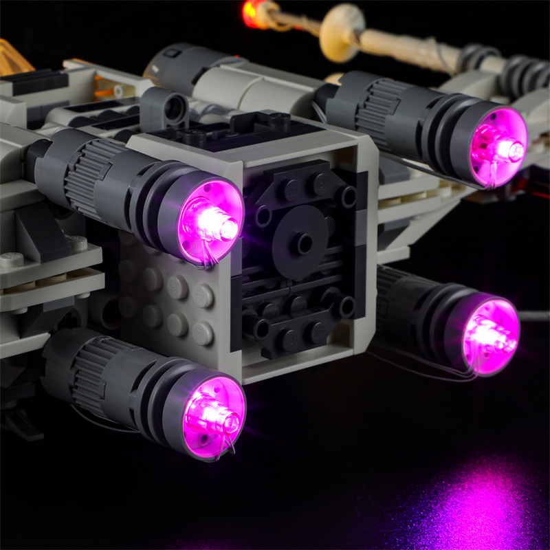 【Light Sets】Bricks LED Lighting 75351 Movie & Game Star Wars Luke Skywalker's X-wing Fighter
