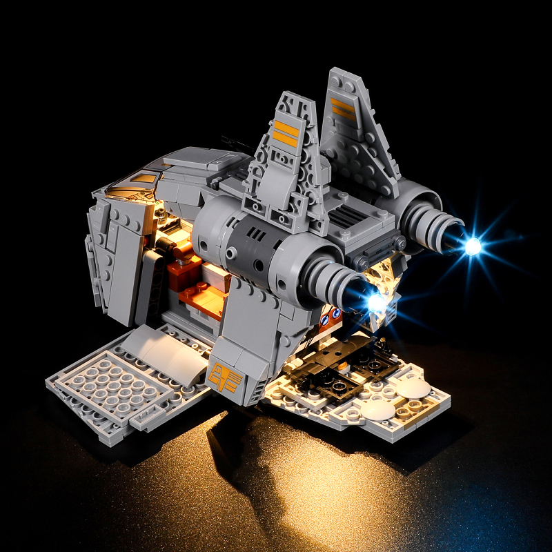 【Light Sets】Bricks LED Lighting 75338 Movie & Game Star Wars Ambush on Ferrix