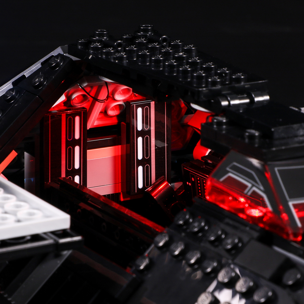 【Light Sets】Bricks LED Lighting 75336 Movie & Game Star Wars Inquisitor Transport Scythe