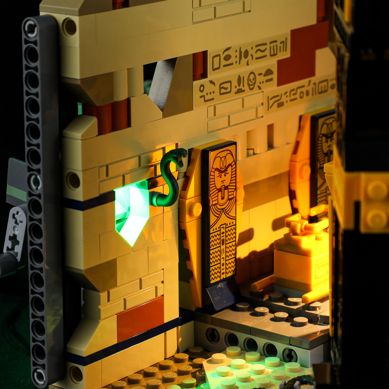【Light Sets】Bricks LED Lighting 77013 Movie & Game Indiana Jones Escape from the Lost Tomb