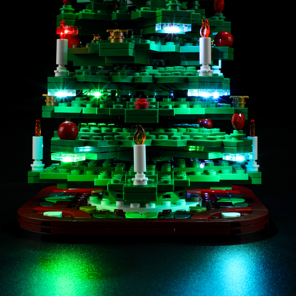 【Light Sets】Bricks LED Lighting 40573 Creator Seasonal Christmas Tree