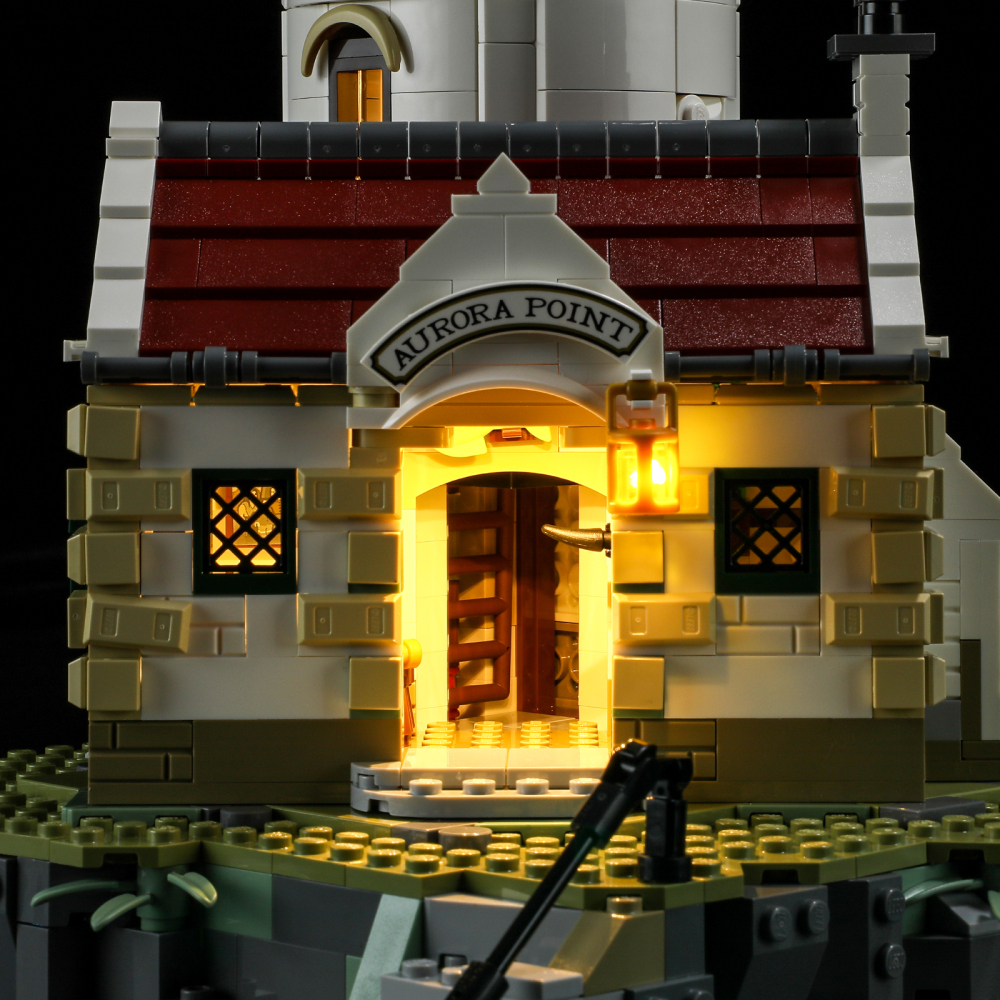 【Light Sets】Bricks LED Lighting 21335 Ideas Motorised Lighthouse