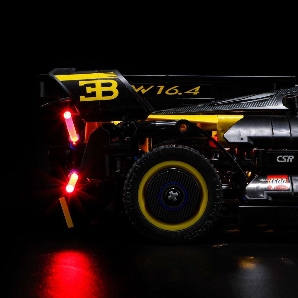 【Light Sets】Bricks LED Lighting 42151 Technical Technic Bugatti Bolide