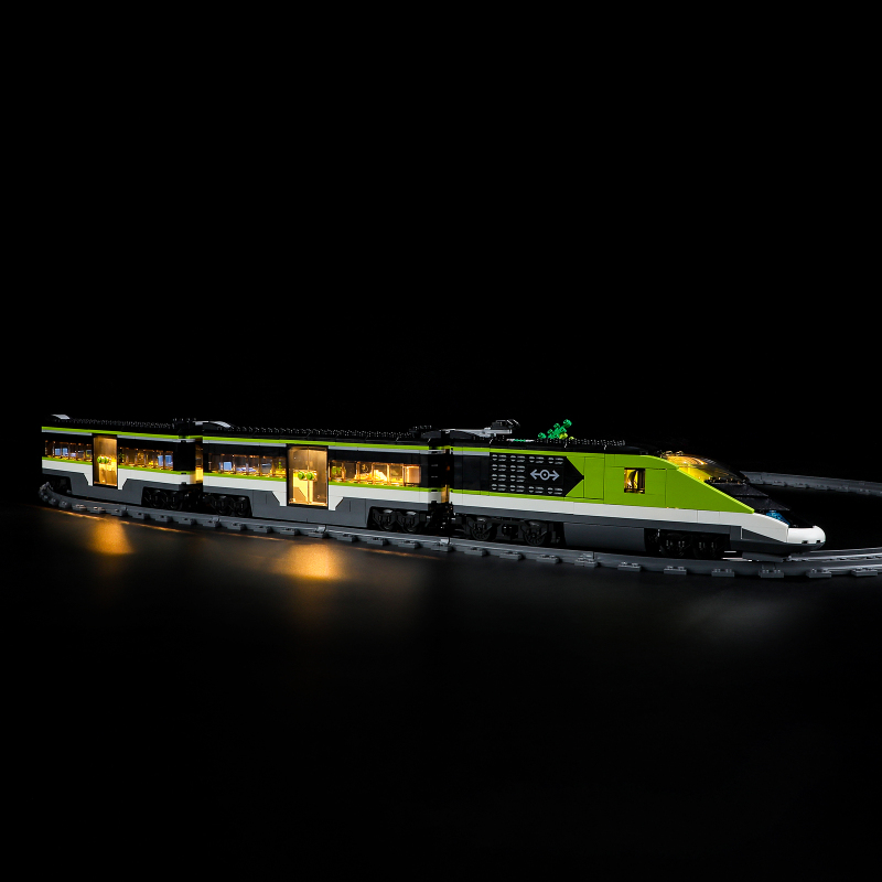 【Light Sets】Bricks LED Lighting 60337 City Trains Express Passenger Train