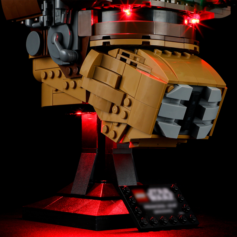 【Light Sets】Bricks LED Lighting 75351 Movie & Game Star Wars Princess Leia (Boushh) Helmet