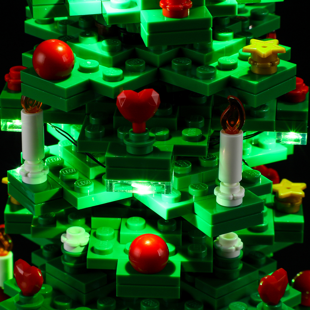 【Light Sets】Bricks LED Lighting 40573 Creator Seasonal Christmas Tree