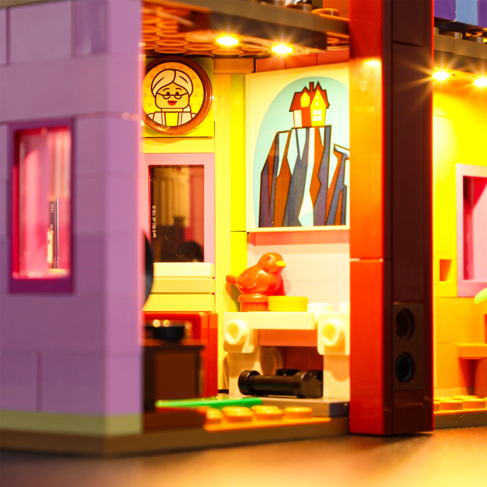 【Light Sets】Bricks LED Lighting 43217 Movie & Game 'Up' House