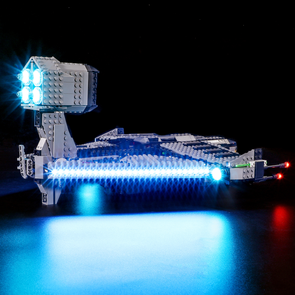【Light Sets】Bricks LED Lighting 75323 Movie & Game Star Wars The Justifier