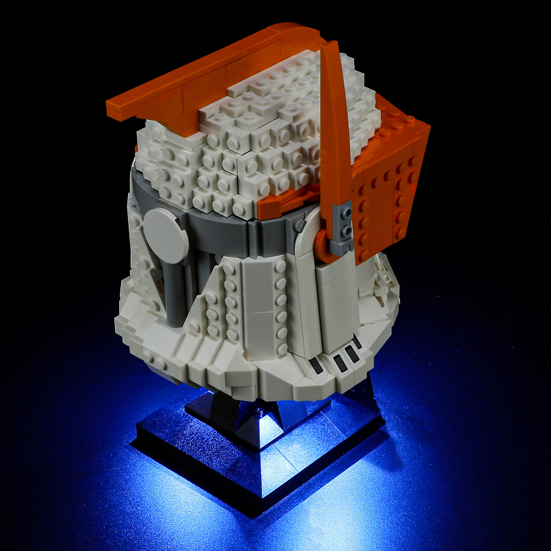 【Light Sets】Bricks LED Lighting 75350 Movie & Game Star Wars Clone Commander Cody Helmet