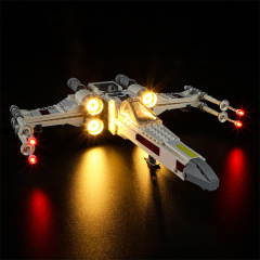 LED Lighting Kit for Luke Skywalker's X-wing Fighter 75301