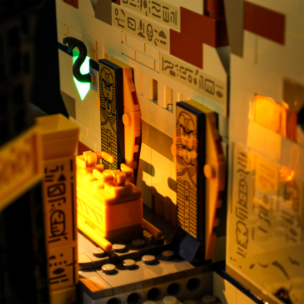 【Light Sets】Bricks LED Lighting 77013 Movie & Game Indiana Jones Escape from the Lost Tomb