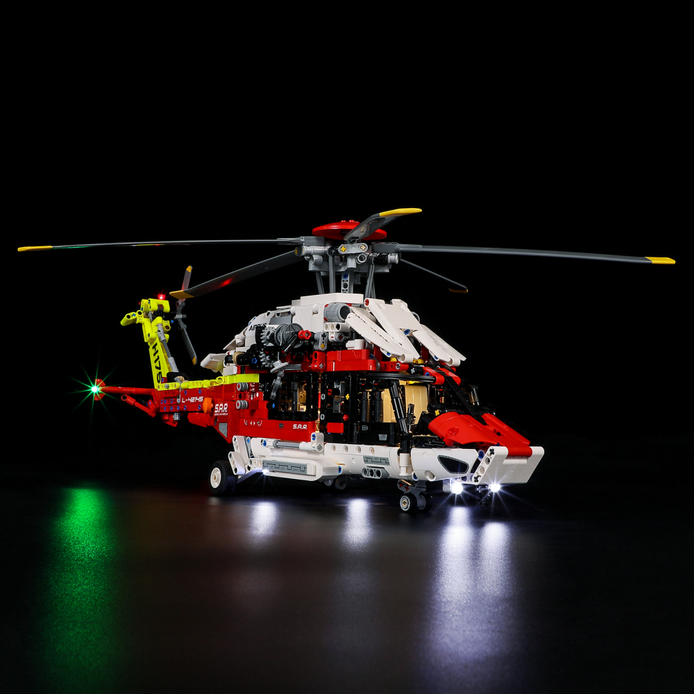 【Light Sets】Bricks LED Lighting 42145 Technical Technic Airbus H175 Rescue Helicopter
