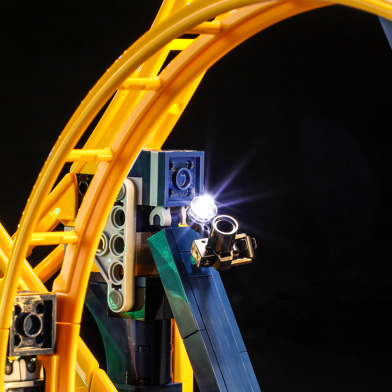 【Light Sets】Bricks LED Lighting 10303 Creator Expert Fairground Loop Coaster