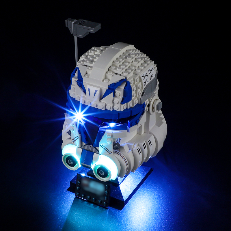 【Light Sets】Bricks LED Lighting 75349 Movie & Game Star Wars Captain Rex Helmet