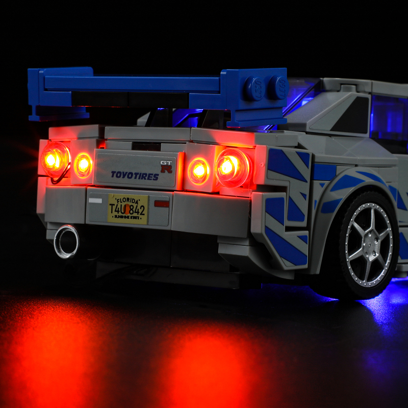 【Light Sets】Bricks LED 76917 Racers Speed Champions Nissan Skyline GT-R