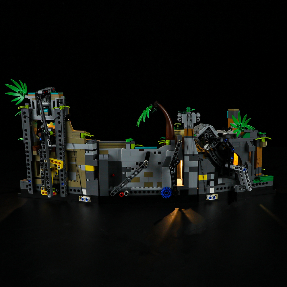 【Light Sets】Bricks LED Lighting 77015 Movie & Game Indiana Jones Temple of the Golden Idol