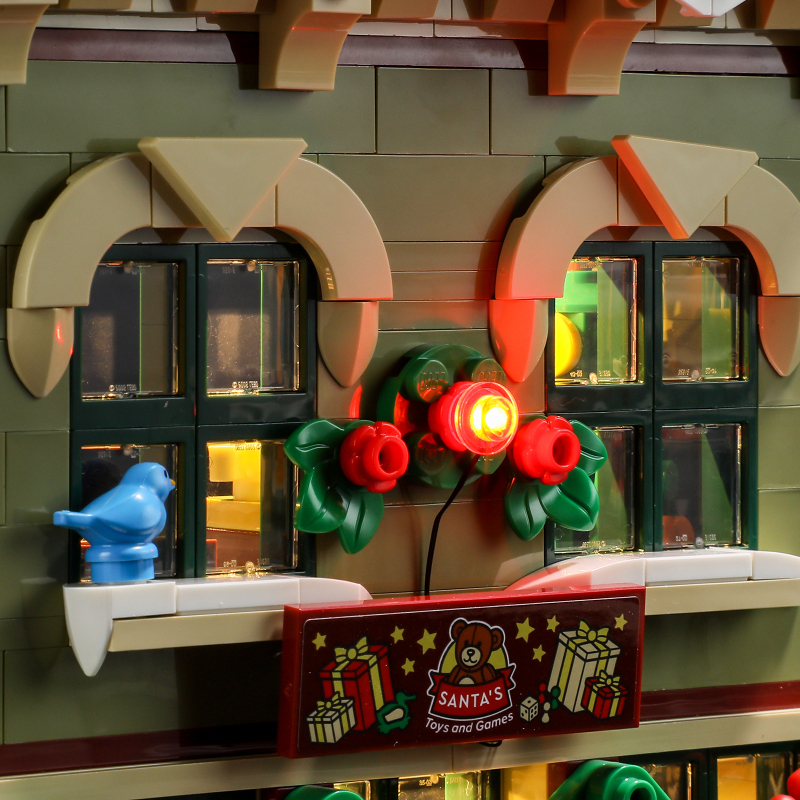 【Light Sets】Bricks LED Lighting 10308 Creator Expert Winter Village Holiday Main Street