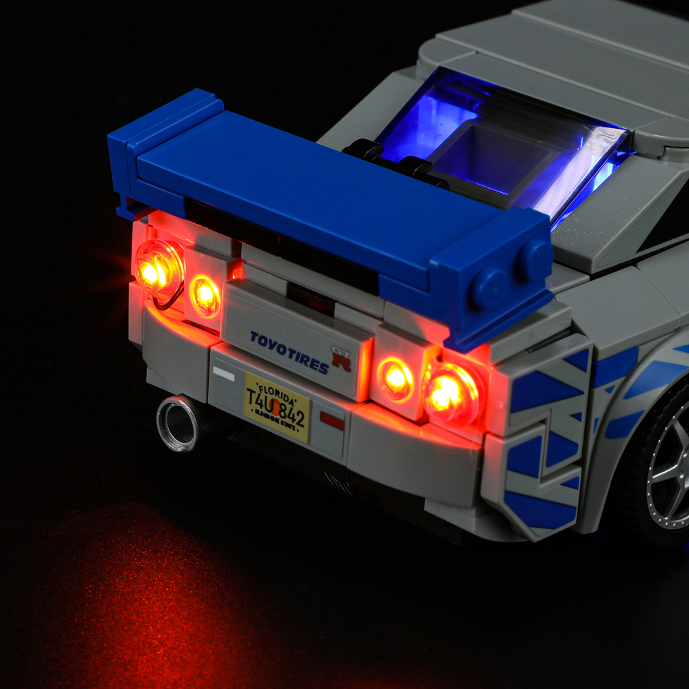 【Light Sets】Bricks LED 76917 Racers Speed Champions Nissan Skyline GT-R