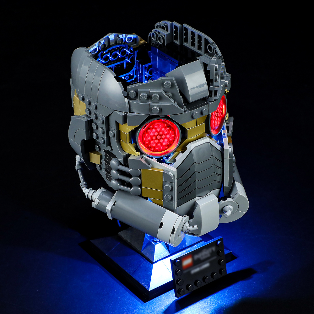 【Light Sets】Bricks LED Lighting 76251 Suoer heroes Marvel Star-Lord's Helmet