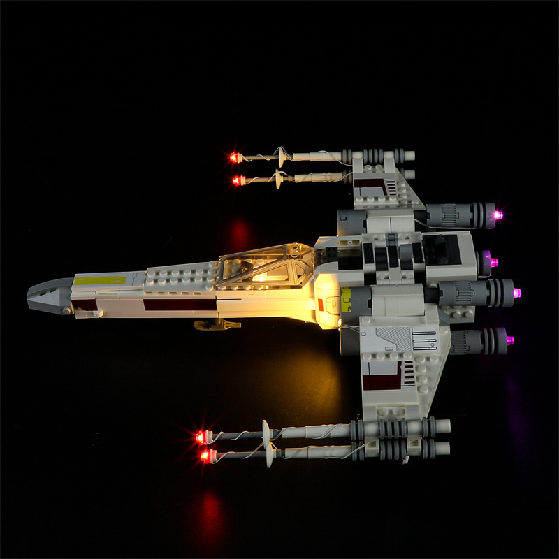 【Light Sets】Bricks LED Lighting 75351 Movie & Game Star Wars Luke Skywalker's X-wing Fighter