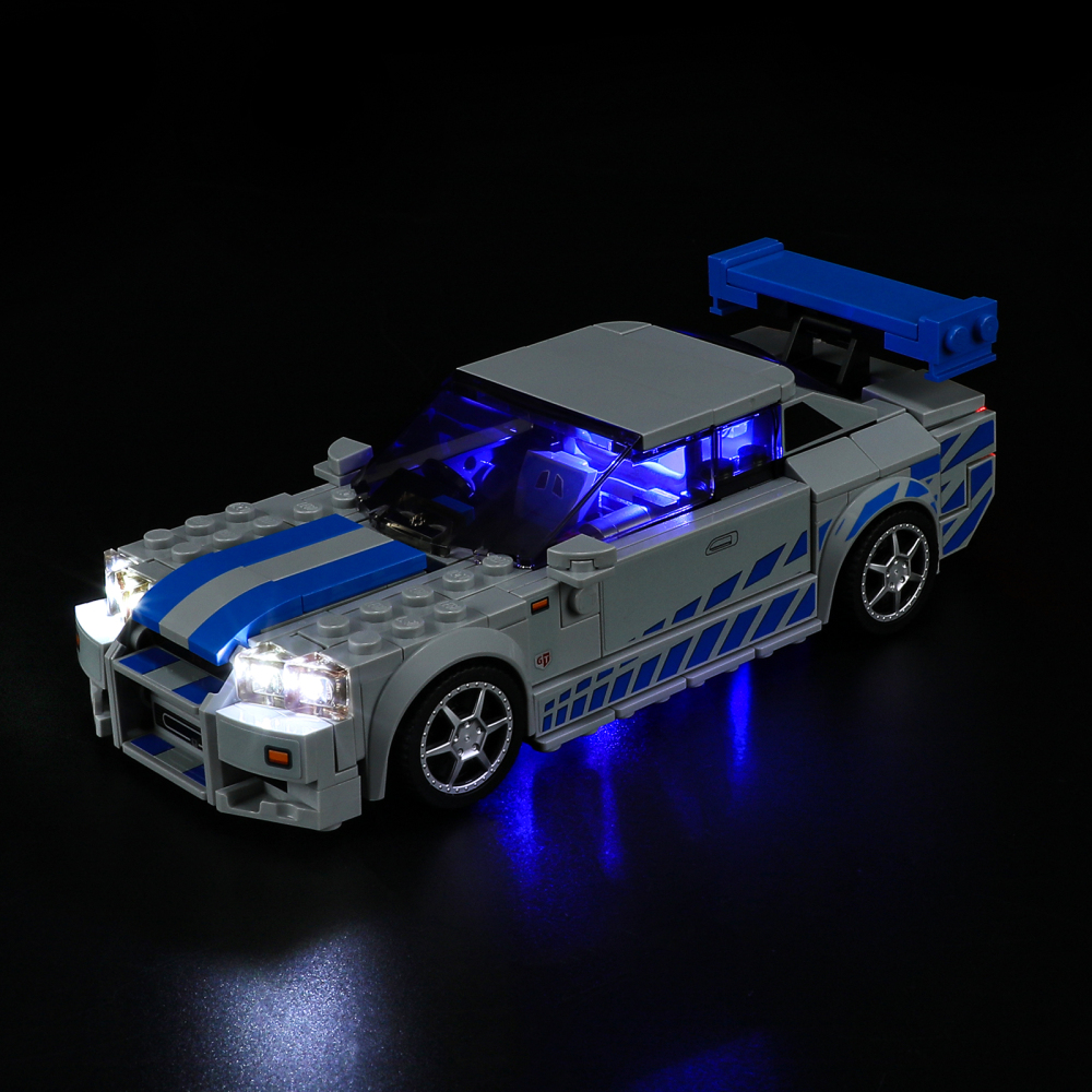 【Light Sets】Bricks LED 76917 Racers Speed Champions Nissan Skyline GT-R