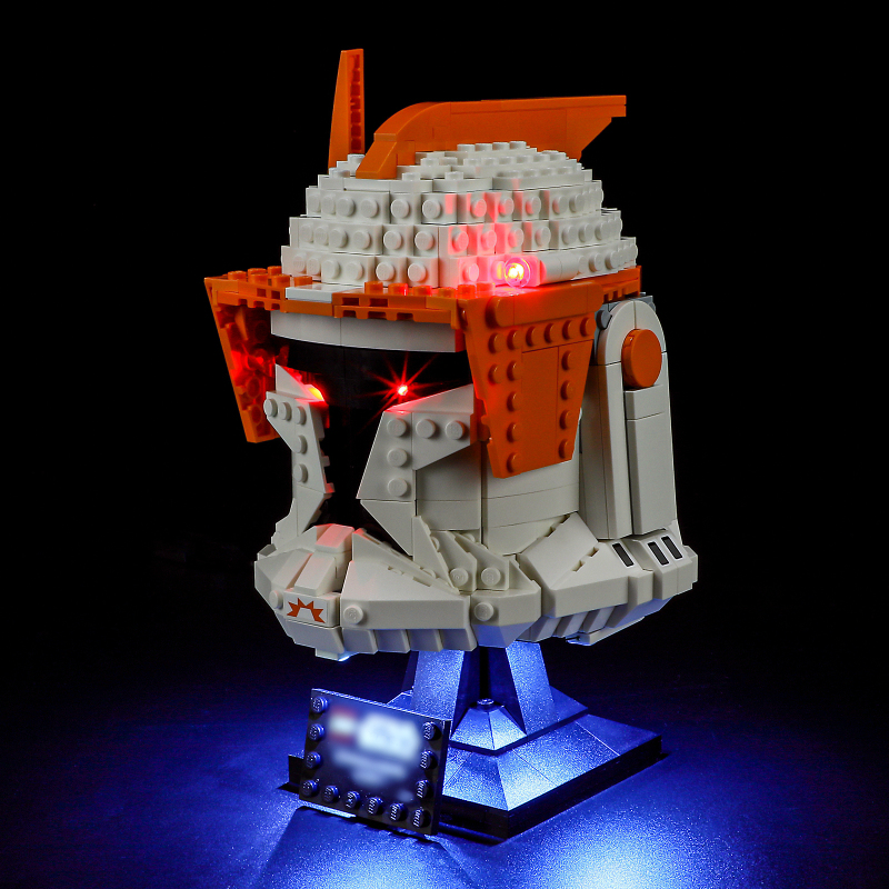 【Light Sets】Bricks LED Lighting 75350 Movie & Game Star Wars Clone Commander Cody Helmet