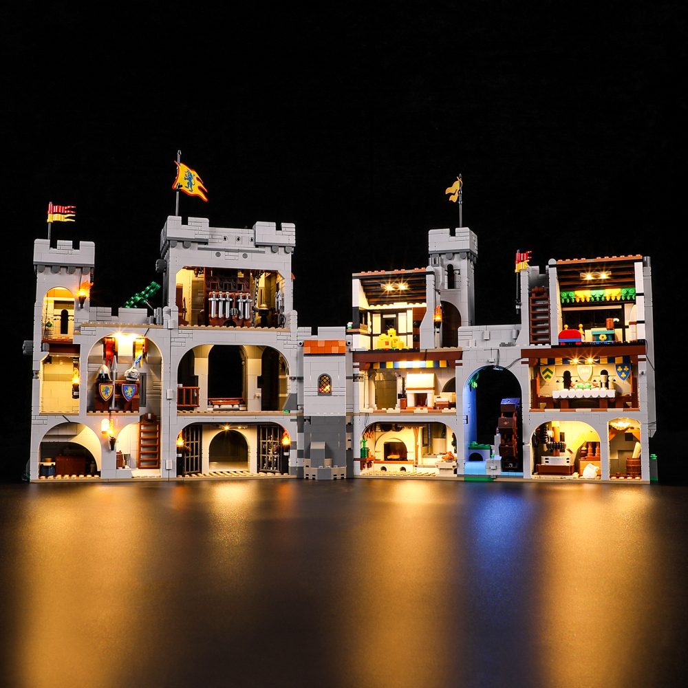 【Light Sets】Bricks LED Lighting 10305 Creator Expert Lion King's Castle