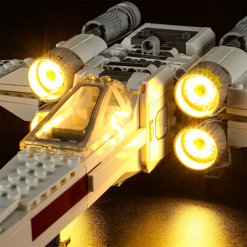 【Light Sets】Bricks LED Lighting 75351 Movie & Game Star Wars Luke Skywalker's X-wing Fighter
