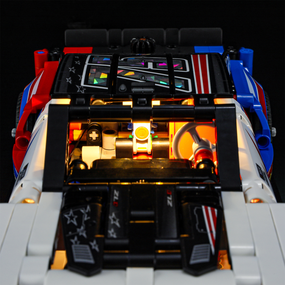 【Light Sets】Bricks LED Lighting 42153 Technical Technic NASCAR Next Gen Chevrolet Camaro ZL1