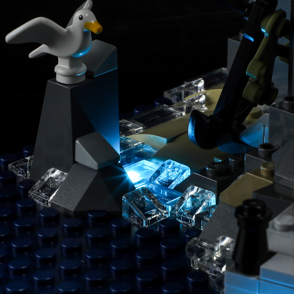 【Light Sets】Bricks LED Lighting 21335 Ideas Motorised Lighthouse