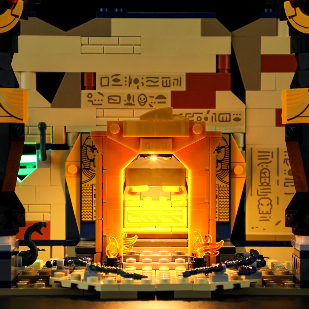 【Light Sets】Bricks LED Lighting 77013 Movie & Game Indiana Jones Escape from the Lost Tomb